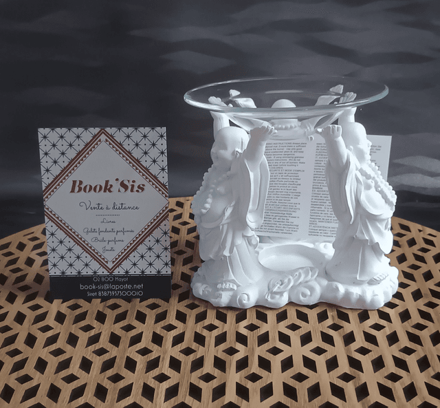 Brûleur &quot; Bouddha blanc &quot;