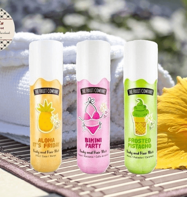 The Fruit Company &quot; Brumes scintillantes corps et cheveux &quot;